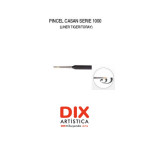 CASAN- PINCEL SINTETICO TRIANGULAR LINER S.1000 0