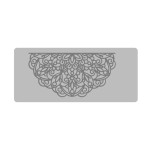 EQ- BAJO RELIEVE PUNTILLAS CHICAS 15x8.5cm COD 301