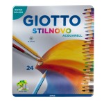 GIOTTO-DIDO- LAPIZ GIOTTO STILNOVO ACUARELAB. 24 COLORES LATA
