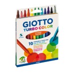 GIOTTO-DIDO- MARCADOR GIOTTO TURBO COLOR 10 COLORES SURTIDOS