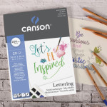 CANSON- BLOCK GRADUATE P/ LETTERING 180 GRM. A4 CM. 20 HJS.