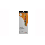 DALER- SET DE ACRILICO SIMPLY x12 SURTIDOS POMO 12ML