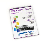PLANTEC- BLOCK PLANTEC P/ DIBUJO ANILLADO 35 X 50 40 HJS 210 GR disc