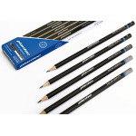 PLANTEC- LAPIZ GRADUACION HEXA TILO SUAVE NEGRO MATE HB2 X12