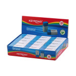 KEYROAD- GOMA LAPIZ-TINTA AZUL Y BLANCA  DISPLAY X 30