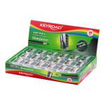 KEYROAD- SACAPUNTA METAL 1 ORIFICIO CAJA X 36 UNID