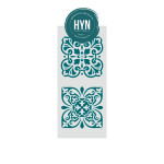 HYN- STENCIL ARTISTICO SERIE J 11 X 25 STJ009
