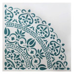 HYN- STENCIL ARTISTICO SERIE 1/4 MANDALAS DIAM.40 (80CM) STMC400 02