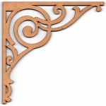 LASER DIX- DECO Y ARTESANIAS COD. 0116 30 ESQUINERO