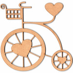 LASER DIX- DECO Y ARTESANIAS COD. 0314 60 BICICLETA