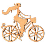 LASER DIX- DECO Y ARTESANIAS COD. 0315 20 BICICLETA