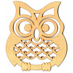 LASER DIX- DECO Y ARTESANIAS COD. 0075 10 BUHOS Y LECHUZAS