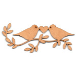 LASER DIX- DECO Y ARTESANIAS COD. 0356 10 PAJAROS
